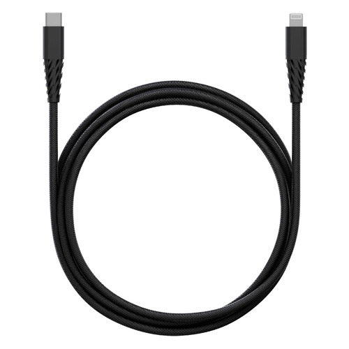 

Кабель Vipe, USB Type-C (m), Lightning (m), 1.2м, MFI, черный [vpcblmficlighblk], Vipe