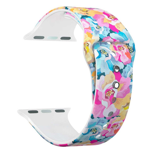 

Ремешок Lyambda Alya для Apple Watch Series 3/4/5/6/SE, цветной [ds-apf06-44-7], Lyambda Alya