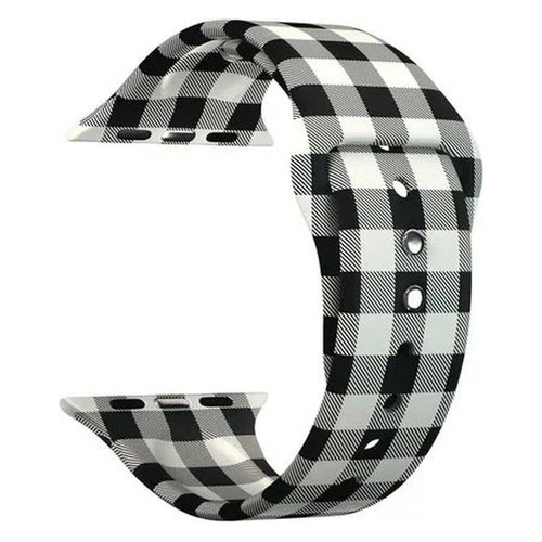 

Ремешок Lyambda Urban для Apple Watch Series 3/4/5/6/SE черный/белый (DSJ-10-107A-44), Lyambda Urban