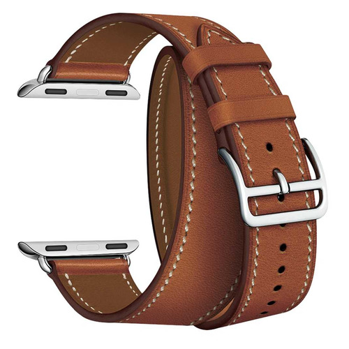 

Ремешок Lyambda Meridiana для Apple Watch Series 3/4/5/6/SE коричневый (LWA-01-44-BR), Lyambda Meridiana