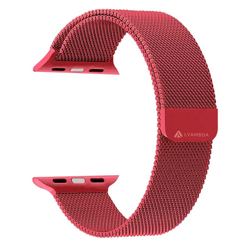 

Ремешок Lyambda Capella для Apple Watch Series 3/4/5/6/SE красный (DS-APM02-40-GS), Lyambda Capella