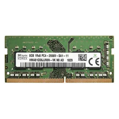 фото Модуль памяти hynix hma81gs6jjr8n-vkn0 ddr4 - 8гб 2666, so-dimm, oem