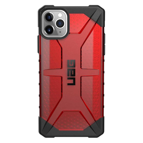 фото Чехол (клип-кейс) uag plasma, для apple iphone 11 pro max, красный [111723119393]