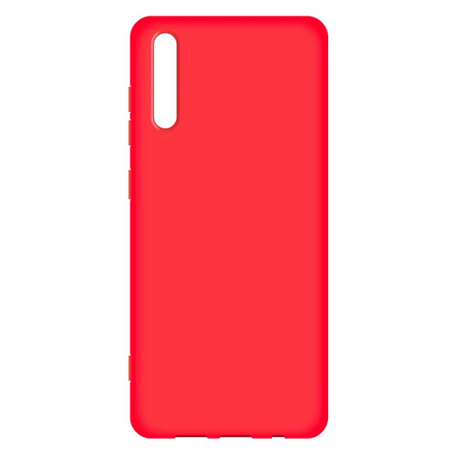 фото Чехол (клип-кейс) borasco microfiber case, для honor 30i, красный [38987]