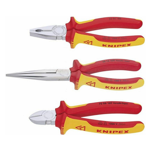 фото Набор инструментов knipex kn-002012, 3 предмета