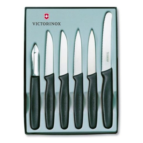 

Набор кухонных ножей Victorinox Swiss Classic [5.1113.6], Черный, Swiss Classic