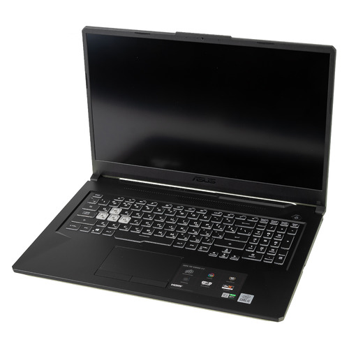 фото Ноутбук asus tuf gaming fx706li-h7009t, 17.3", intel core i5 10300h 2.5ггц, 8гб, 512гб ssd, nvidia geforce gtx 1650 ti - 4096 мб, windows 10, 90nr03s1-m00970, серый