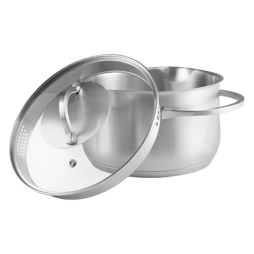 

Кастрюля POLARIS Solid-24C, 6л, с крышкой, серебристый [15135], Solid-24C