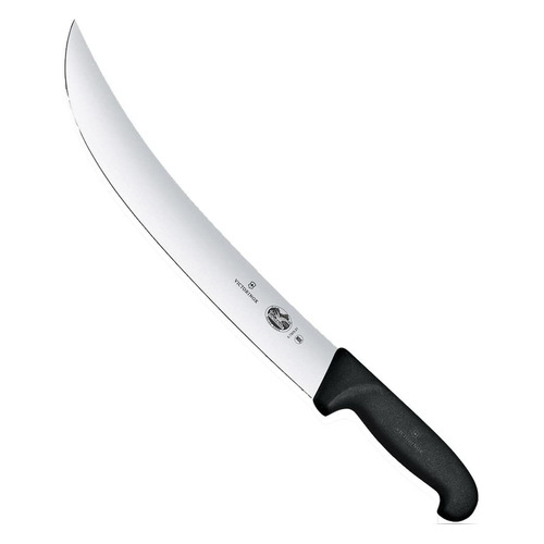 фото Нож кухонный victorinox fibrox (5.7303.25) стальной обвалочный для мяса лезв.250мм прямая заточка че