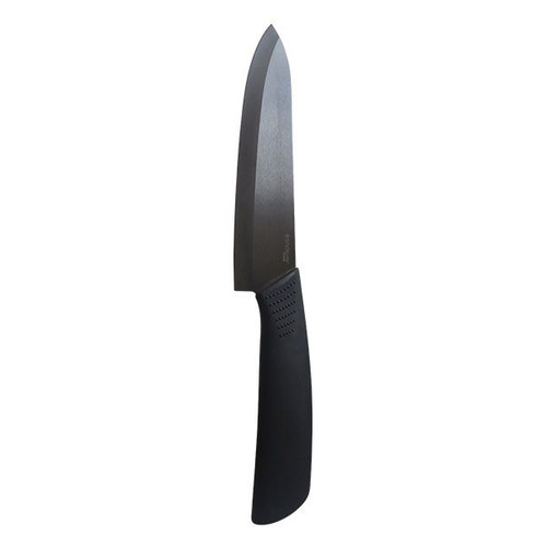фото Нож кухонный endever ecolife l (61004) керамич. разделочный лезв.152мм прямая заточка черный