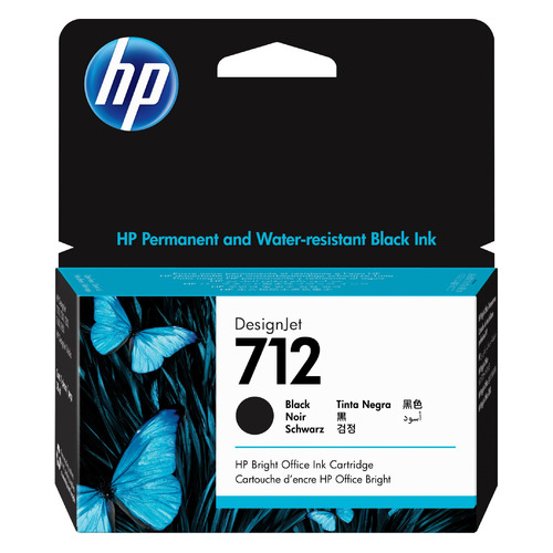 

Картридж HP 712, черный / 3ED70A, 712