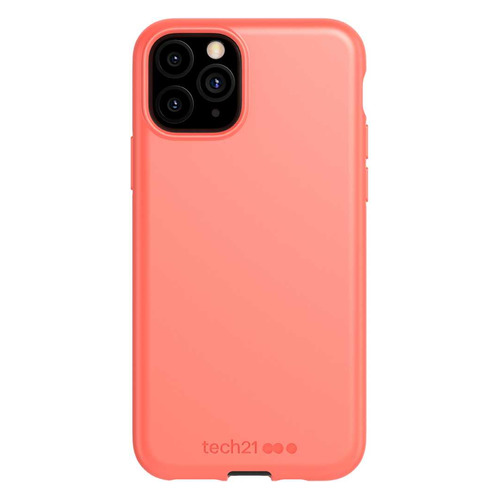 фото Чехол (клип-кейс) tech21 studio colour, для apple iphone 11 pro, коралловый [t21-7239] noname