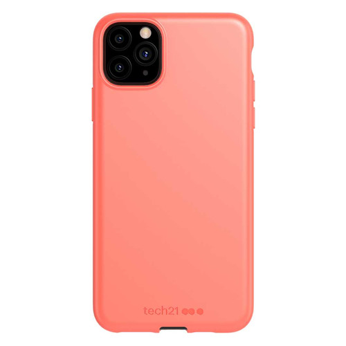 фото Чехол (клип-кейс) tech21 studio colour, для apple iphone 11 pro max, коралловый [t21-7293] noname