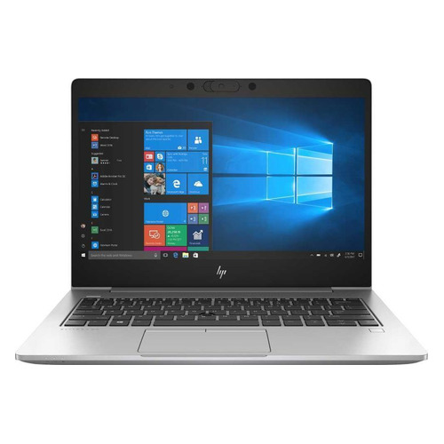 фото Ноутбук hp elitebook 830 g6, 13.3", intel core i7 8565u 1.8ггц, 8гб, 256гб ssd, intel uhd graphics , windows 10 professional, 6xd75ea, серебристый