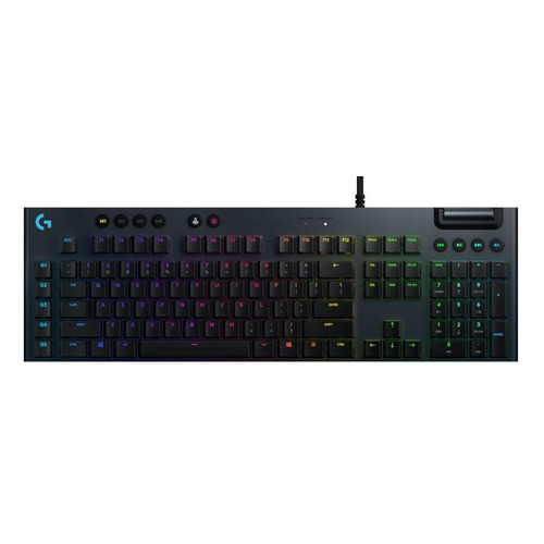 

Клавиатура Logitech G815 Linear, USB, черный [920-009007], G815 Linear