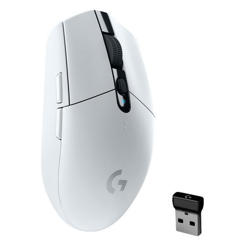 фото Мышь logitech g305, игровая, оптическая, беспроводная, usb, белый [910-005291]