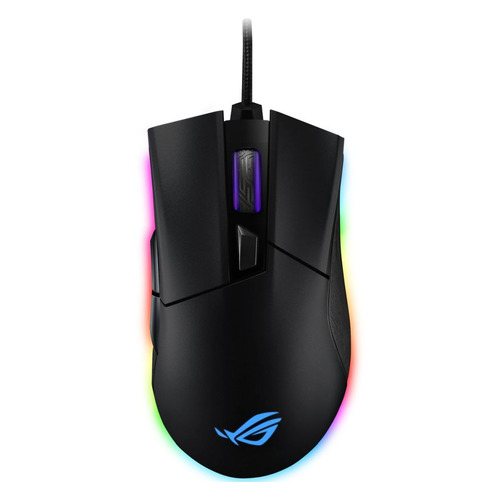 

Мышь ASUS ROG Gladius II Origin, игровая, оптическая, проводная, USB, черный [90mp00u1-b0uc00], ROG Gladius II Origin