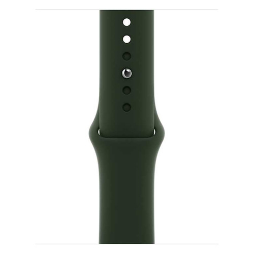 

Ремешок Apple Sport Band для Apple Watch Series 3/4/5/6/SE/7, кипрский зеленый [mg423zm/a], Sport Band