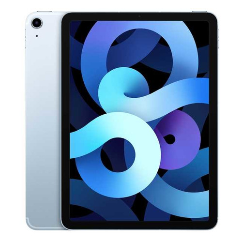

Планшет Apple iPad Air 2020 256Gb Wi-Fi + Cellular MYH62RU/A, 256ГБ, 3G, 4G, iOS голубое небо, MYH62RU/A