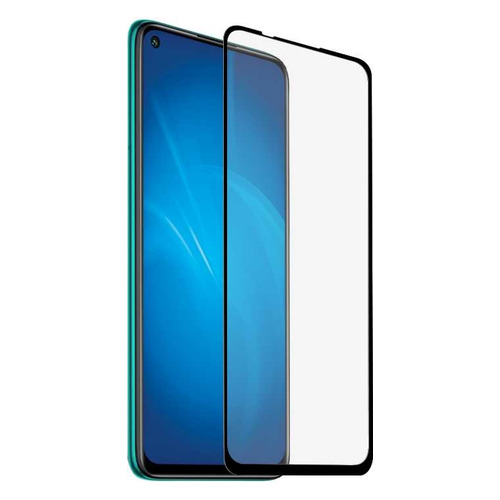 

Защитное стекло для экрана DF xiColor-78 для Xiaomi Redmi Note 9 прозрачная, 1 шт, черный [df xicolor-78 (black)], xiColor-78