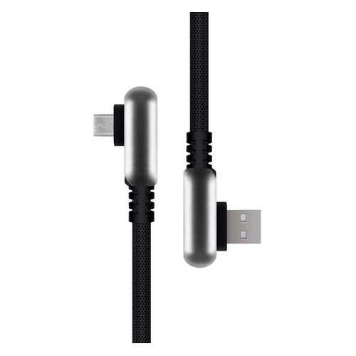 фото Кабель rombica rombica digital electron m black, micro usb (m) - usb (m), 1.2м, черный [mpq-001]