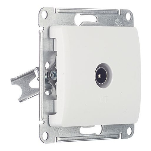 

Розетка телев. Schneider Electric Glossa (GSL000191) скрыт. IP20 белый