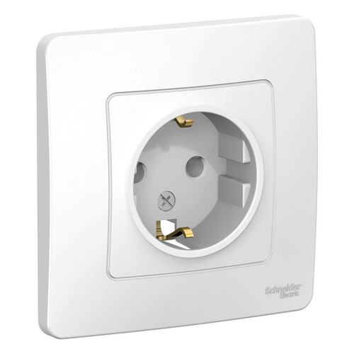 

Розетка Schneider Electric Blanca (BLNRS001011) скрыт. зазем. IP20 белый