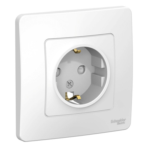 

Розетка Schneider Electric Blanca (BLNRS001111) скрыт. зазем. штор. IP20 белый