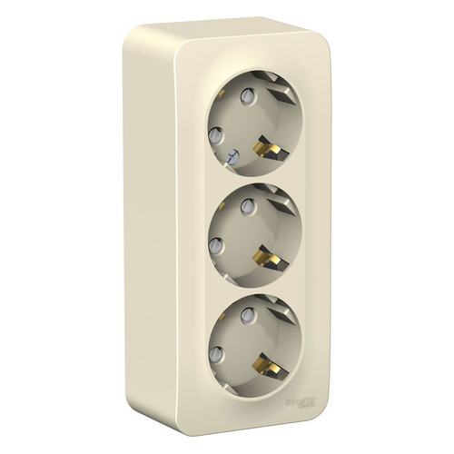

Розетка Schneider Electric Blanca (BLNRA011312) откр. зазем. штор. IP20 бежевый