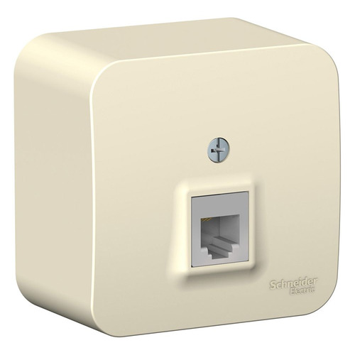 

Розетка телеф. Schneider Electric Blanca (BLNIA011002) откр. IP20 бежевый