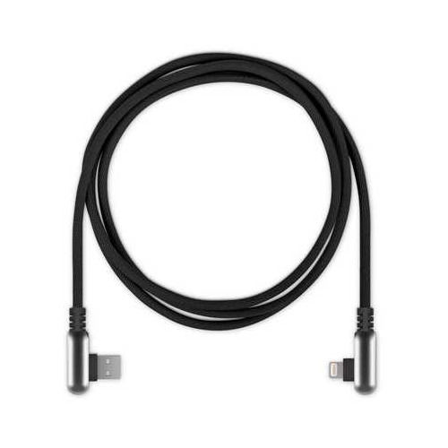 

Кабель ROMBICA Rombica Digital Electron I Black, Lightning (m), USB A(m), 1.2м, черный [ipq-001], Rombica Digital Electron I Black