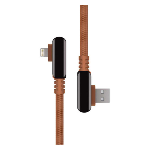 

Кабель ROMBICA Rombica Digital Electron I Brown, Lightning (m), USB A(m), 1.2м, коричневый [ipq-002], Rombica Digital Electron I Brown