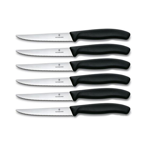 

Набор кухонных ножей Victorinox Swiss Classic Steak [6.7233.6], Черный, Swiss Classic Steak