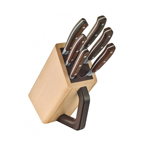 фото Набор кухонных ножей victorinox grand maitre cutlery block [7.7240.6]