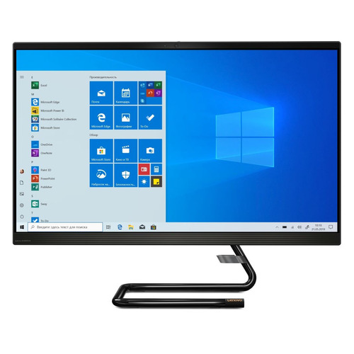 фото Моноблок lenovo ideacentre 3 27imb05, 27", intel core i3 10100t, 8гб, 512гб ssd, intel uhd graphics 630, windows 10 home, черный [f0ey00f4rk]