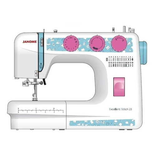 фото Швейная машина janome excellent stitch 23 белый