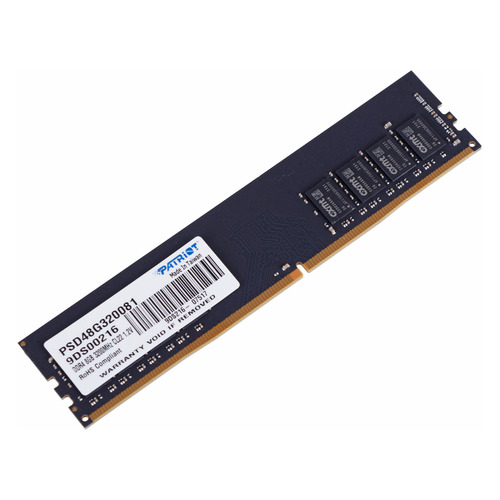 фото Модуль памяти patriot signature psd48g320081 ddr4 - 8гб 3200, dimm, ret