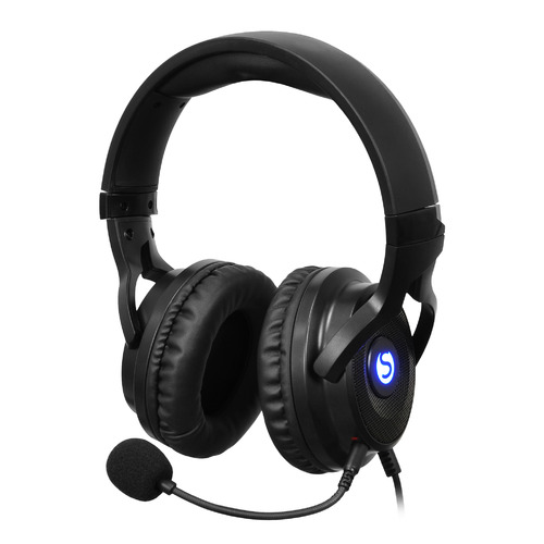 

Гарнитура игровая SUNWIND SW-HS800G, для ПК и игровых консолей, мониторные, черный [1422127], SW-HS800G