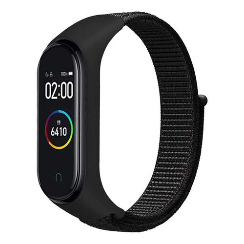 

Ремешок DF xiNylonband-01 для Xiaomi Mi Band 3/4/5 черный (DF XINYLONBAND-01), xiNylonband-01