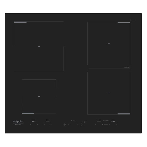 фото Индукционная варочная панель hotpoint-ariston hkid 641 b c, независимая, черный