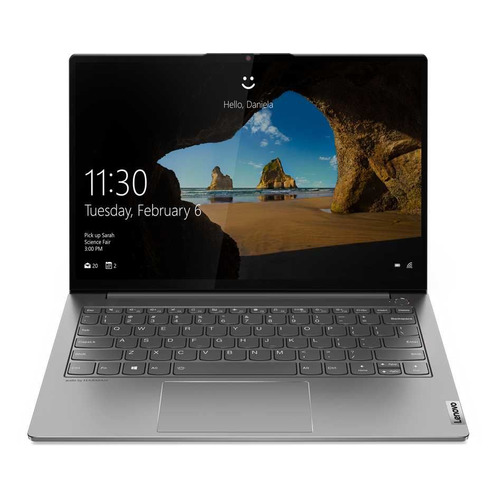 фото Ноутбук lenovo thinkbook 13s g2 itl, 13.3", ips, intel core i5 1135g7 2.4ггц, 8гб, 256гб ssd, intel iris xe graphics , windows 10 professional, 20v90003ru, серый