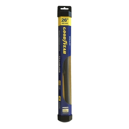 

Щетка стеклоочистителя GOODYEAR Frameless, 650мм/26", бескаркасная [gy000426], Frameless