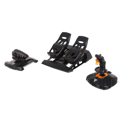 

Джойстик проводной Thrustmaster T-16000M FCS Flight Pack черный [2960782], T-16000M FCS Flight Pack