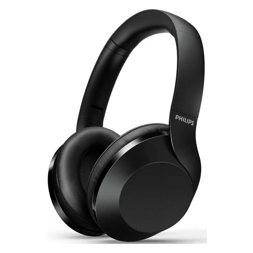 фото Наушники с микрофоном philips taph802bk, 3.5 мм/bluetooth, накладные, черный [taph802bk/00]