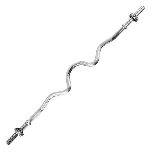 

Гриф для штанги TORRES PL5035, EZ-гриф, замки в комплекте, серебристый, PL5035