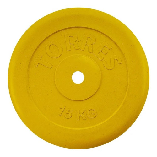 

Диск Torres PL504215 для штанги обрезин. 15кг желтый, PL504215