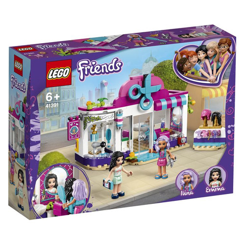 

Конструктор LEGO Friends Парикмахерская Хартлейк Сити, для девочек, 41391, Парикмахерская Хартлейк Сити