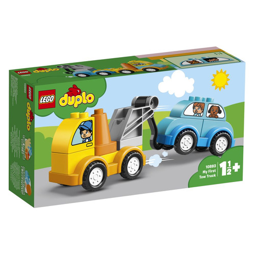 

Конструктор LEGO Duplo Мой первый эвакуатор, для мальчиков, 10883, Мой первый эвакуатор