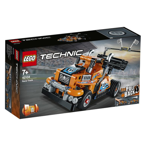 

Конструктор LEGO Technic Гоночный грузовик, для мальчиков, 42104, Гоночный грузовик