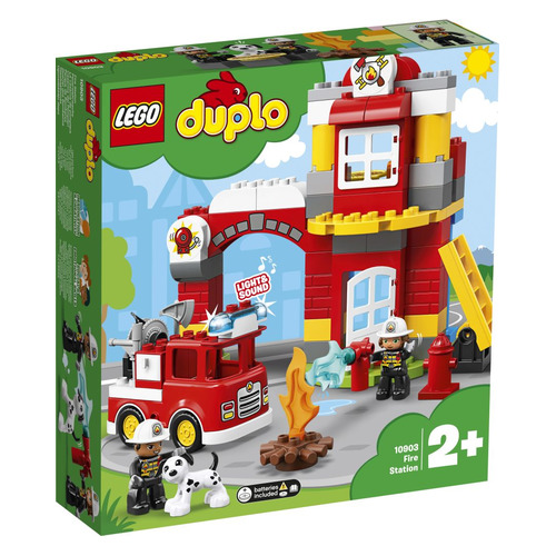 фото Конструктор lego duplo пожарное депо, 10903